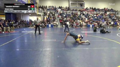 133 lbs R-32 - Mason Whitney, Abington Heights vs Evan Sala, Mt. Lebanon