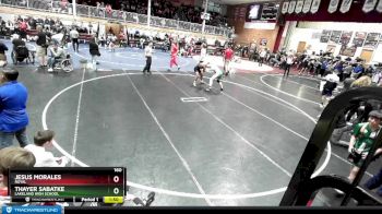 160 lbs Champ. Round 1 - Thayer Sabatke, Lakeland High School vs Jesus Morales, Royal