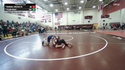 165 lbs Consi Of 8 #2 - Russell Melius Jr., Northwestern vs Tyler Wolf, Stafford