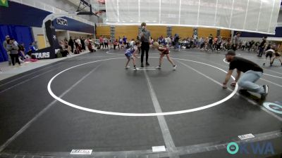 52-57 lbs Consolation - Abby Owen, Perry Wrestling Academy vs Lucy Chill, Perry Wrestling Academy