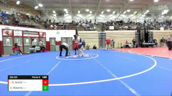 186-201 lbs Round 3 - Aaron Qualls, Pike vs Connor Roberts, Bedford North Lawrence