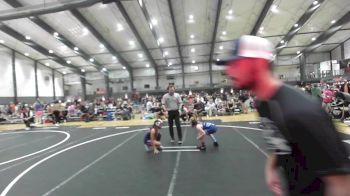 80 lbs Semifinal - Brooklynn Cunningham, Takedown Express W/C vs Isabel Sanchez, Damaged Ear WC
