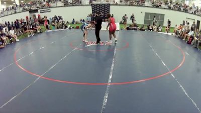 190 lbs JayaShree Bray, Nebraska vs Gabriela Martinez, North Dakota Blue
