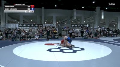 79 lbs Cons. Round 2 - Ryan Clink, Central Coast Regional Training Center vs Riley DeHaven, Moorcroft Mat Masters