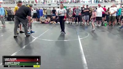 64 lbs Semis & 1st Wrestleback (8 Team) - Garrett Raley, Florida Scorpions vs Liam Oliver, Georgia United