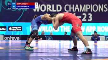 74 kg 1/4 Final - Vadym Kurylenko, Ukraine vs Mohmmadsadegh Biglar Firouzpourbandpei, Iran