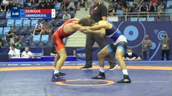 51 kg 1/4 Final - Nathanael John Jesuroga, United States vs Nodirbek Jumanazarov, Uzbekistan