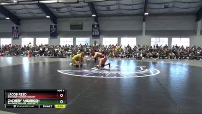 141 lbs 1st Place Match - Jacob Reed, Ohio Northern University vs Zachery Anderson, Baldwin Wallace University