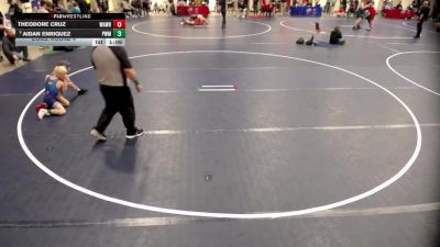 14U - 75 lbs Cons. Round 4 - Theodore Cruz, Wayzata Wrestling vs Aidan Enriquez, Pursuit Wrestling Minnesota