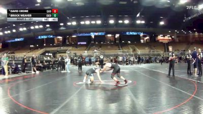 157 lbs Cons. Semi - David Crone, Carolina Forest vs Brock Weaver, Camden County