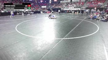 D2-120 lbs Cons. Semi - Ethan Hady, Richland Center vs Bryer Caves, Lodi