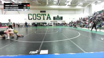 190 lbs 1st Place Match - Henry McHargue, Yucaipa vs Brett Williamson, Moorpark