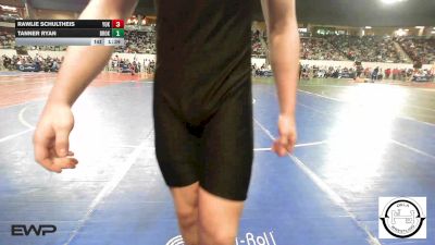 175 lbs Round Of 64 - Dustin Mills, Carl Albert vs Ryker Berndt, Mustang Middle School