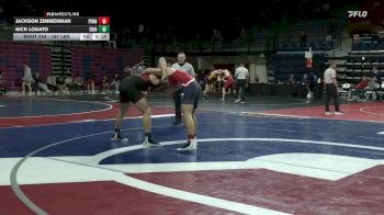 197 lbs Consi Of 8 #2 - Jackson Zimmerman, Penn vs Nick Lodato, Edinboro