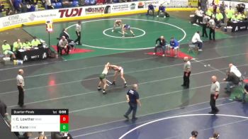 132 lbs Quarterfinal - Christian Lowther, Ringgold vs Tanner Kane, Conestoga Valley