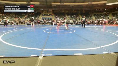 127 lbs Consi Of 8 #2 - Finley Meddaugh, Tonganoxie Wrestling Club vs Katelyn Bachelot, Irish Wrestling Club