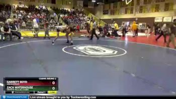 145 lbs Champ. Round 2 - Garrett Boyd, San Clemente vs Zach Waterhouse, Granite Hills (El Cajon)