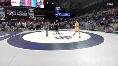 100 lbs Cons. Sub-quarters - Keyen Taplin, KS vs Derik Kiefer, GA