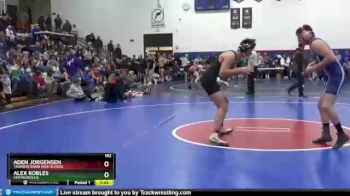 182 lbs Semifinal - Alex Robles, Centaurus Hs vs Aden Jorgensen, Thunder Basin High School