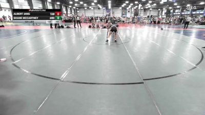 120 lbs Rr Rnd 2 - Albert Jang, Team Germantown vs Shane McCartney, All-American Wrestling Club Red