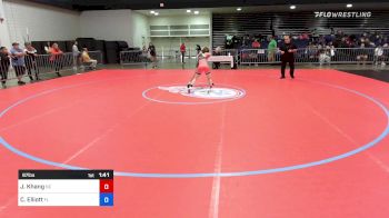 97 lbs Consi Of 4 - Jeulenea Khang, NC vs Camdyn Elliott, FL