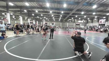 40 lbs Semifinal - Uriah Romero, Manu WC vs Rocco Camarena, So Cal Hammers