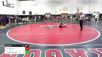 160 lbs Consi Of 8 #1 - Denali Doran, Norwich Free Academy vs Ryder Dadasovich, Ridgefield