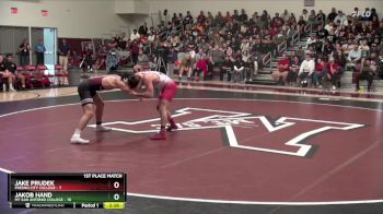 174 lbs Finals (2 Team) - Jake Prudek, Fresno City College vs Jakob Hand, Mt San Antonio College