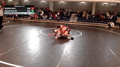 174 lbs Champ. Round 2 - Gunnar Neal, Colorado Mesa University vs Mason Butler, Mary