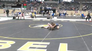 107 lbs 3rd Place Match - Mackenzie Medley, Lafayette vs Mia Green, North Hardin