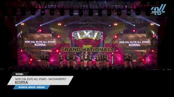 Nor Cal Elite All Stars - Sacramento - KORRA [2023 L2 Senior - Medium] 2023 Spirit Sports Palm Springs Grand Nationals