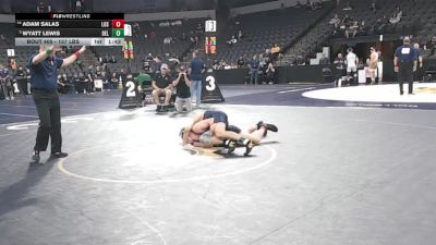 157 lbs Round Of 16 - Adam Salas, Los Alamitos (SS) vs Wyatt Lewis, Del Norte (Cresent City) (NC)