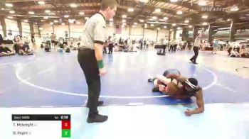 145 lbs Consi Of 8 #2 - Tyler Xavier Mcknight, GA vs Drew Pepin, NC