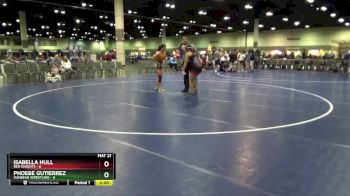 105 lbs Round 7 (8 Team) - Isabella Hull, Red Knights vs Phoebe Gutierrez, Sunbear Wrestling