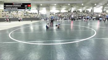 40 lbs Cons. Round 2 - Abraham Sparkman, Wildcats Wrestling vs Cooper Elmore, Stars Wrestling Club