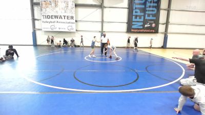 85 lbs Rr Rnd 2 - Rudy Everin, Micky's Maniacs White vs Kasey Kennedy, Ride Out Wrestling Club