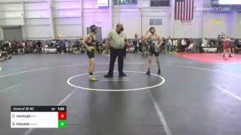 126 lbs Consi Of 32 #2 - Cameron Isenogle, Nor Cal Wr Ac vs Sebastian Macedo, West Coast Travel Team