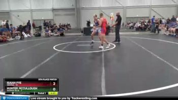 120 lbs Placement Matches (8 Team) - Isaiah Fye, Indiana vs Hunter McCullough, Georgia Blue