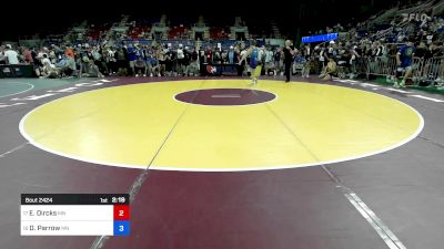 144 lbs Rnd Of 32 - Easton Dircks, MN vs Davis Parrow, MN