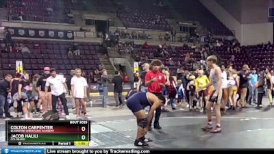 118-119 lbs Round 1 - Jacob Halili, Colorado vs Colton Carpenter, Gladiator Wrestling Academy