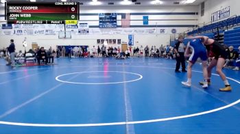 144 lbs Cons. Round 3 - John Webb, Vinita vs Rocky Cooper, Morrison