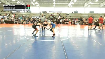 120 lbs Rr Rnd 2 - Owen Vallowe, Get Fit - HSB vs Santino Edgar, ELITE NJ BLACK - HSB
