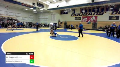 109 lbs Consi Of 16 #1 - Marcus Bekkedahl, Poudre (CO) vs Donovan Birmingham, Fort Lupton (CO)