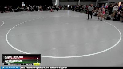 105 lbs Cons. Round 1 - Aubrey Hoveland, Immortal Athletics WC vs Echo Robertson, Combat School