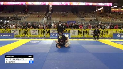 GUSTAVO HENRIQUE SARAIVA ADO vs LUKE HARRIS 2022 Pan Jiu Jitsu IBJJF Championship