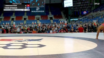 285 lbs Semis - Dreshaun Ross, IA vs Mark Effendian, PA