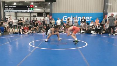 129 lbs Rr Rnd 9 - Mac Johnson, NC United - BHS vs Kael Davis, M2 Training Center - BHS