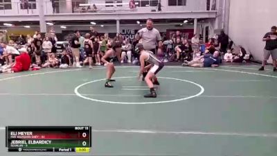 88 lbs Round 4 (8 Team) - Eli Meyer, Mat Assassins Grey vs Jebriel ElBardicy, Scanlan