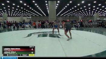 141 lbs Semis (4 Team) - Adrian Ayala, Lindsey Wilson (Ky.) vs Joseph Triscornia, Baker (Kan.)