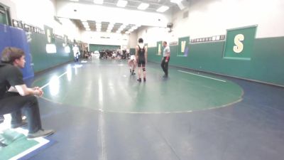 126 lbs Champ. Round 1 - Tye Johnson, Casteel vs Rocco Satallante, Faith Lutheran